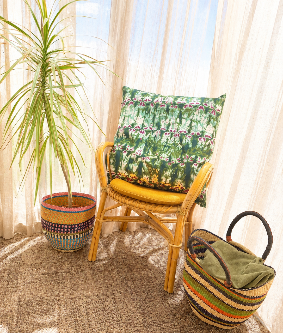 Bolga Cushion